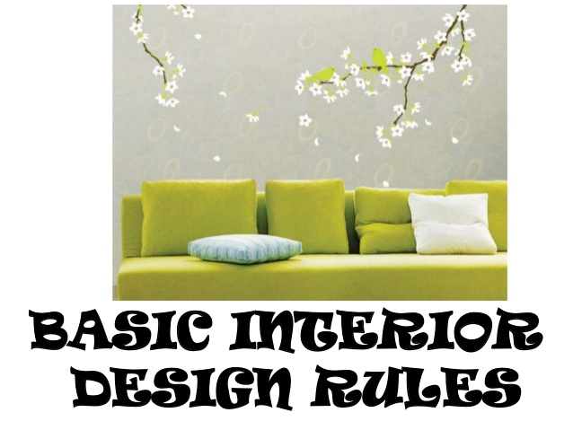 5 Interior Design Rules That We Need To Go By!