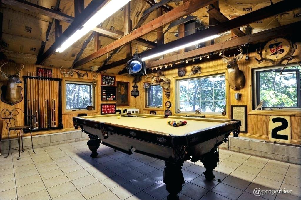 Ideas to Turn Your Garage Into a Game Room