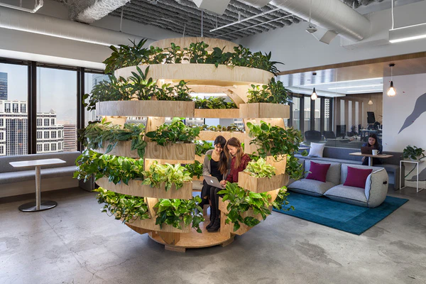 Biophilic Bliss: Creating an Indoor Jungle with Living Walls and Atriums