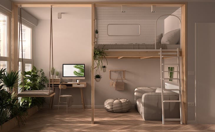 6 Creative Loft Bedroom Design Inspirations